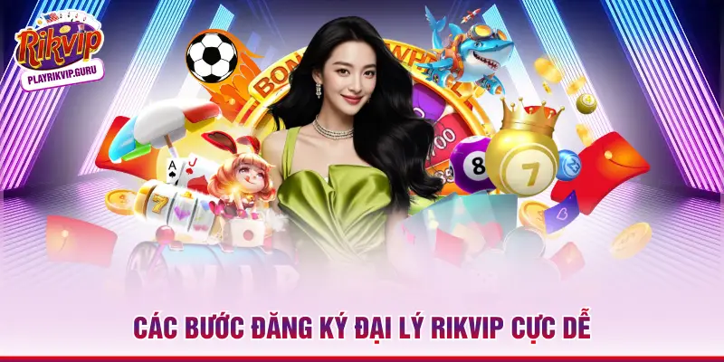 Các bước đăng ký đại lý Rikvip