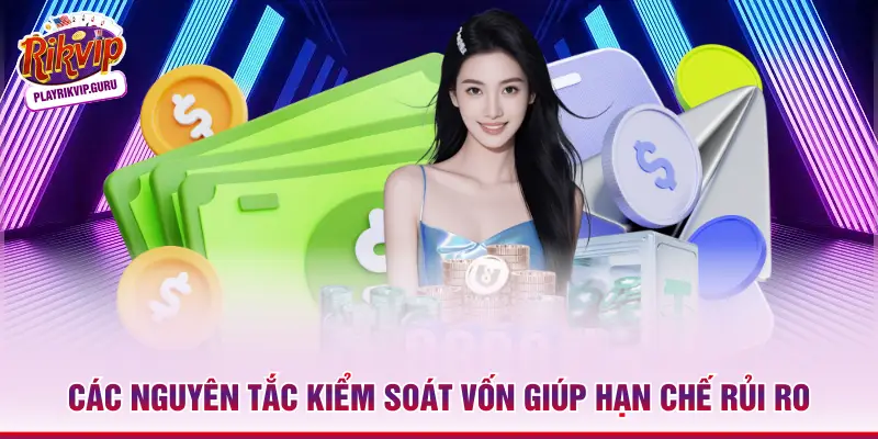 Các nguyên tắc kiểm soát vốn giúp hạn chế rủi ro